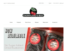 Tablet Screenshot of cherrylandsbest.com